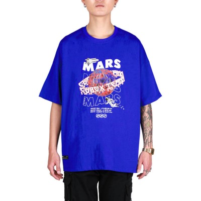 火星 落肩短TEE<BR>Mars travelers Tee